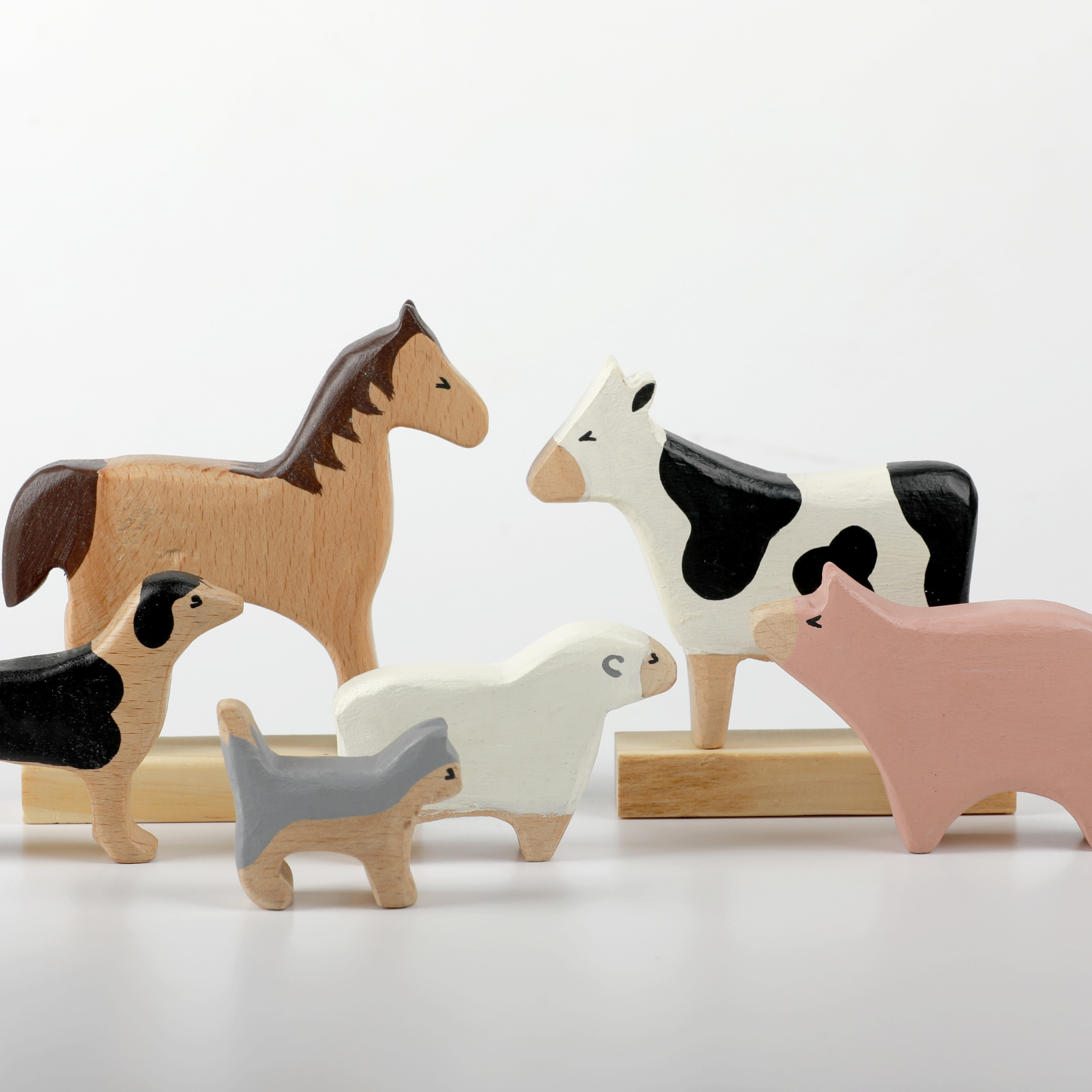 Birch & Bug Farm Animals Set of 6 Combo 1