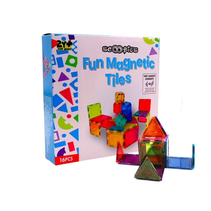 Scoobies Fun Magnetic Tiles