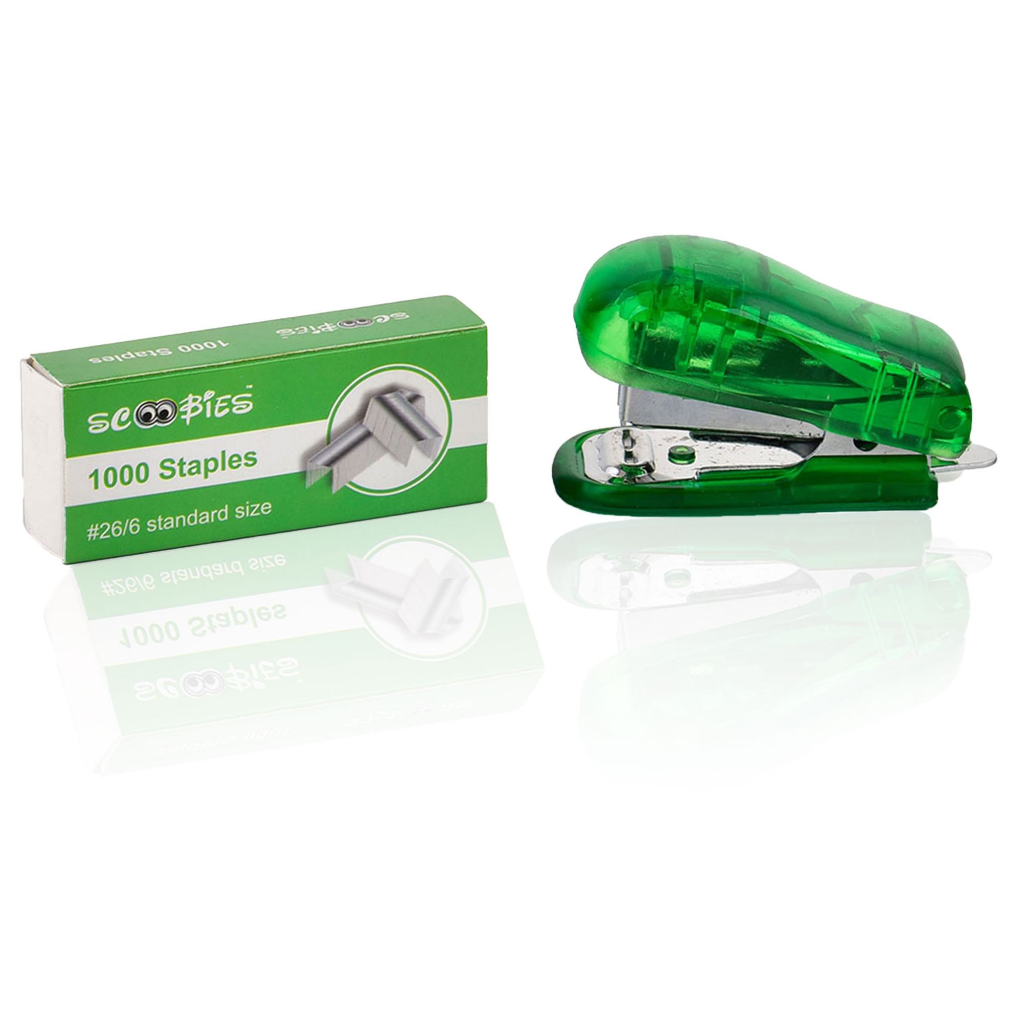 Scoobies Minny Binny Stapler (Green)