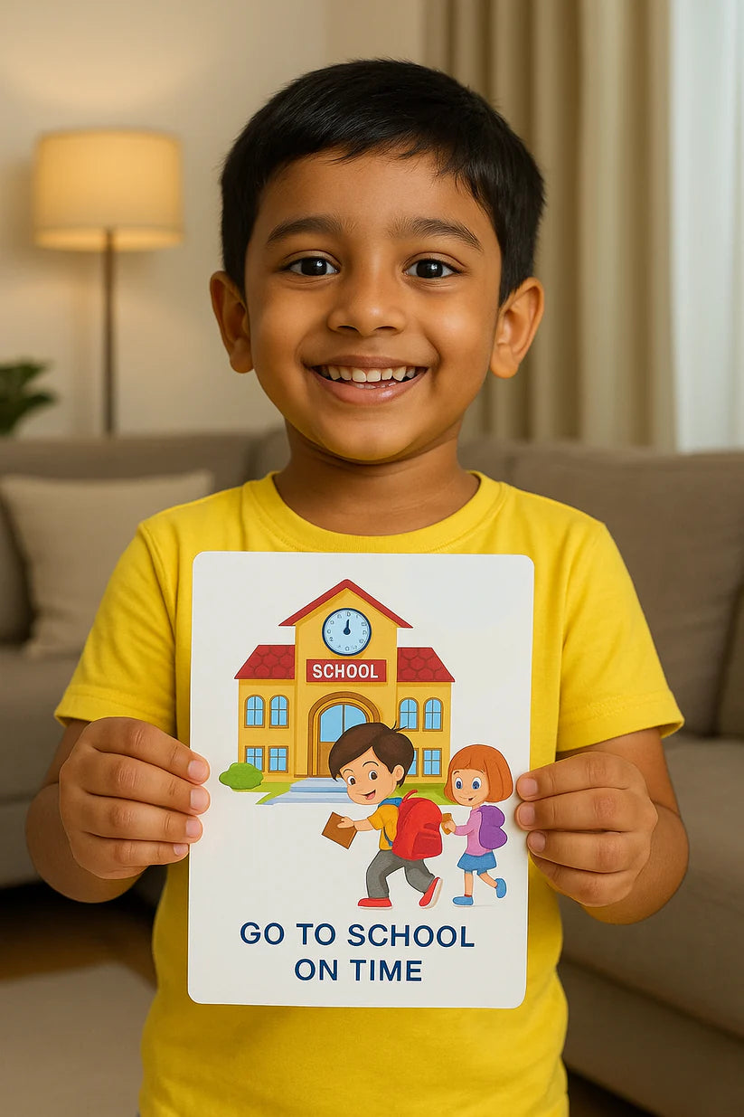 PiK A BOO Good Habits Flash Cards | Early Learning for Toddlers & Kids