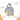 LITTLE GINNIE Penguin Soft Toy for Kids - Grey White