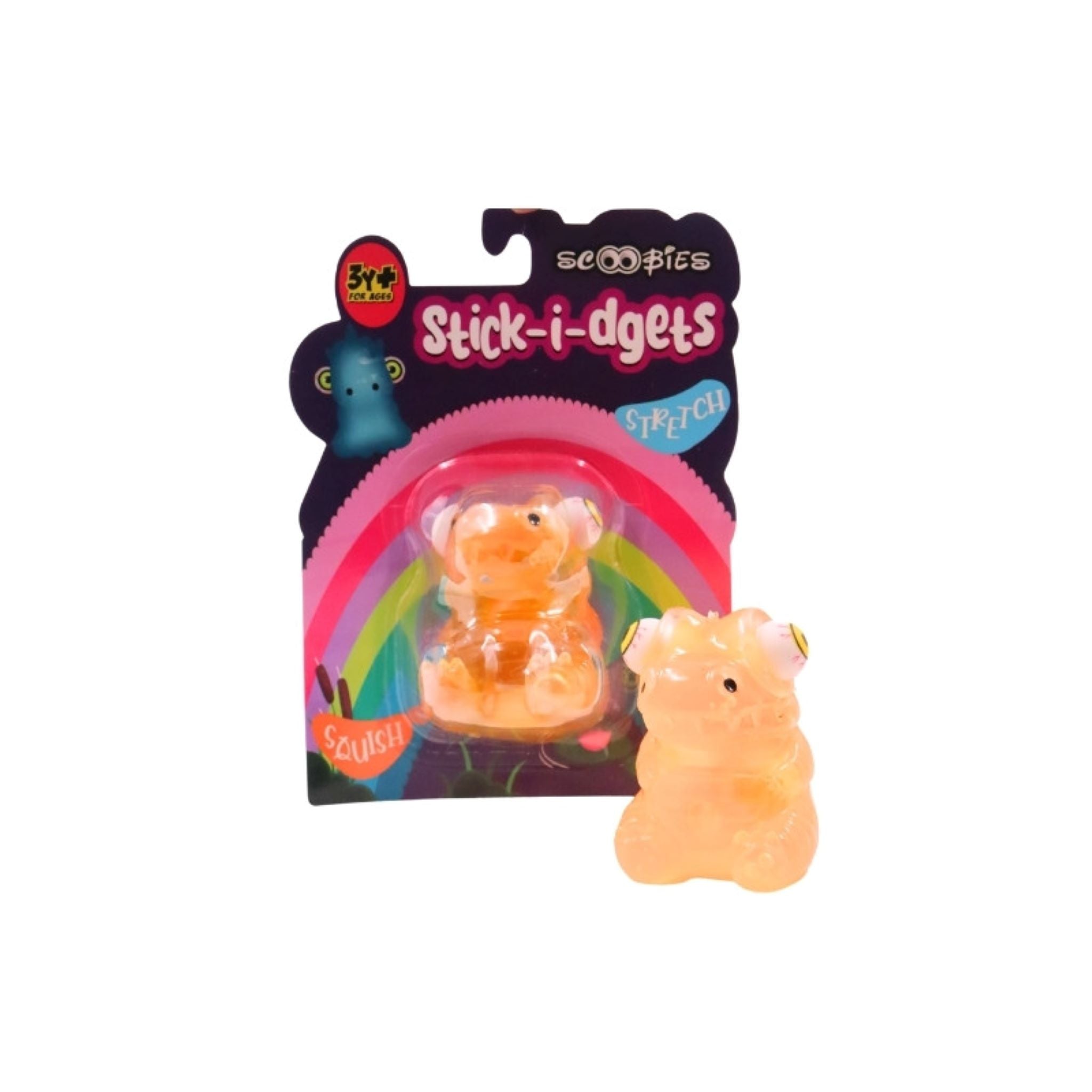 Scoobies Stick-i-dgets (Orange)