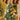 2 feet Gold Swirl Frosty Bushy Christmas Tree filled with balls and ornament Fillers - Christmas