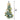 2 feet Gold Swirl Frosty Bushy Christmas Tree filled with balls and ornament Fillers - Christmas