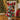 2 feet Red Swirl Frosty Bushy Christmas Tree filled with balls and ornament Fillers - Christmas