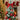 2 feet Red Swirl Frosty Bushy Christmas Tree filled with balls and ornament Fillers - Christmas