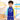 2 Pcs 4 Fishes Blue & Yellow T-shirt & Shorts Set, Toddlers & Kids Swimwear with Free Wash Bag & Free Swim Detergent - 4 - 5 Years Swim