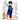 2 Pcs 4 Fishes Blue & Yellow T-shirt & Shorts Set, Toddlers & Kids Swimwear with Free Wash Bag & Free Swim Detergent - 4 - 5 Years Swim