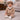 2 Pcs Beige Brown Bordered Winter Knit Cardigan & Pants with Beret Cap for Infants - 0 - 3 Months Winter Wear