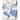2 Pcs Blue ZigZag Pattern Winter Cardigan & Pant with Matching Cap for Infants - 0 - 3 Months Winter Wear