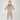 2 Pcs Cream Beige Collar Winter Cardigan & Pants with Beret - Style Cap for Infants - 0 - 3 Months Winter Wear