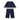2 Pcs Denim Embroidered Jacket with Wide Leg Pants Co - ord sets - 5 - 6 Years Winter Wear
