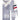 2 Pcs Grey with Red - Navy Stripes Sleeves Winter Cardigan & Pant for Infants - 0 - 3 Months Winter Wear