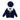 2 Pcs Navy Cream Collared Winter Knit Cardigan & Pants with Beret Cap for Infants - 0 - 3 Months Winter Wear