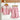 2 Pcs Peach Sailor Neck Sweater Top & Flare Pant, Winterwear co - ord set for Girls - 3 - 6 Months Winter Wear