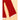 2 Pcs Red 3Flower Sweater Top & Flare Pant, Winterwear set for Girls - 2 - 3 Years Winter Wear
