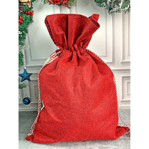 2 pcs set of Reindeer Pillow and Large Size Gift sack for Christmas Décor - Christmas