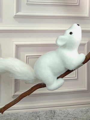 2 pcs Squirrel combo set Christmas Tree & Table Decor - XMAS TABLE DECOR