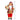 20 inches Premium Plaided Tall self standing Santa with Sticks Christmas Décor - 20 inch Christmas