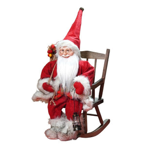 20 inches Rocking chair Santa Christmas Home and Table Décor - 20 inch Christmas