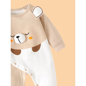 20 pcs Brown Reindeer Birthday Gift Hamper set for Baby with travelling Suitcase - Baby Gifting