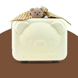 20 pcs Brown Reindeer Birthday Gift Hamper set for Baby with travelling Suitcase - Baby Gifting