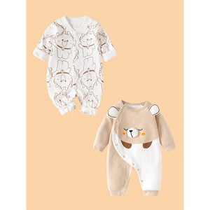 20 pcs Brown Reindeer Birthday Gift Hamper set for Baby with travelling Suitcase - Baby Gifting