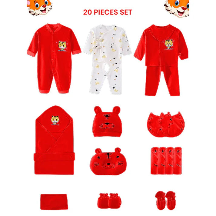 Little Surprise Box 20 Pcs Newborn Baby Girl/ Boy All Season Wear Gift Hamper Box