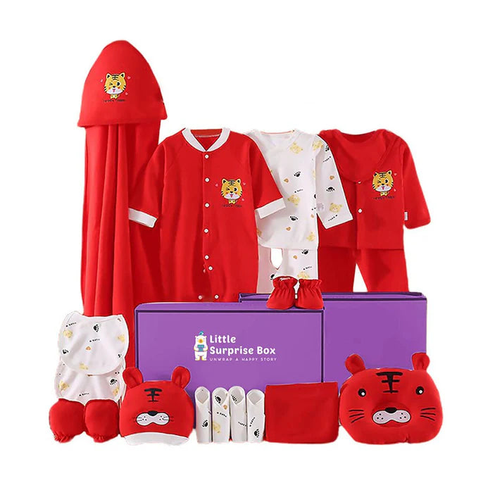 Little Surprise Box 20 Pcs Newborn Baby Girl/ Boy All Season Wear Gift Hamper Box
