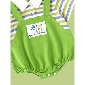 20 pcs Green Dream Big Baby Birthday Gift Hamper set for Baby with travelling suitcase - Baby Gifting