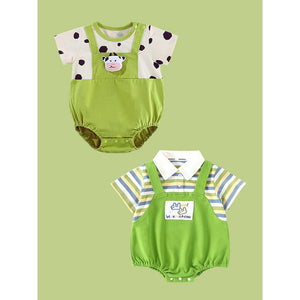 20 pcs Green Dream Big Baby Birthday Gift Hamper set for Baby with travelling suitcase - Baby Gifting
