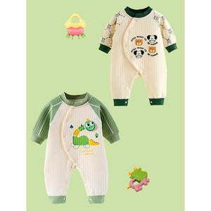 20 pcs Green Tall Giraffe Birthday Gift Hamper set for Baby with travelling Suitcase, Winterwear - Baby Gifting
