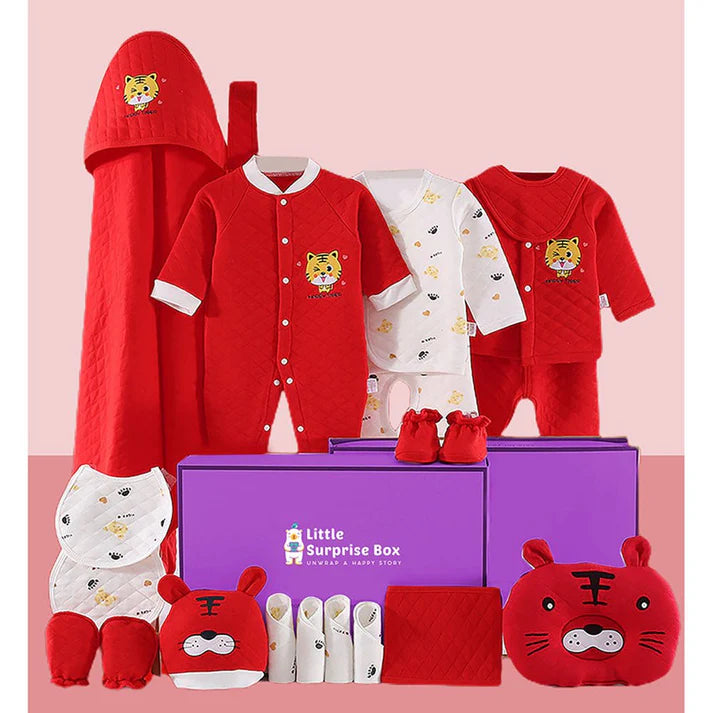 Little Surprise Box 20 Pcs Newborn Baby Girl/ Boy All Season Wear Gift Hamper Box