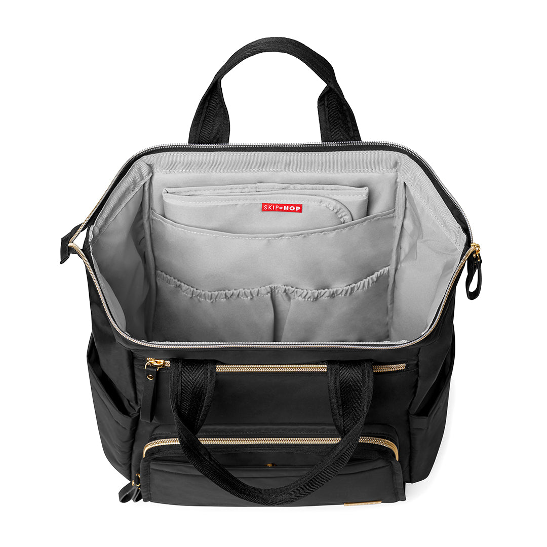 Skip Hop Mainframe Diaper Backpack- Black