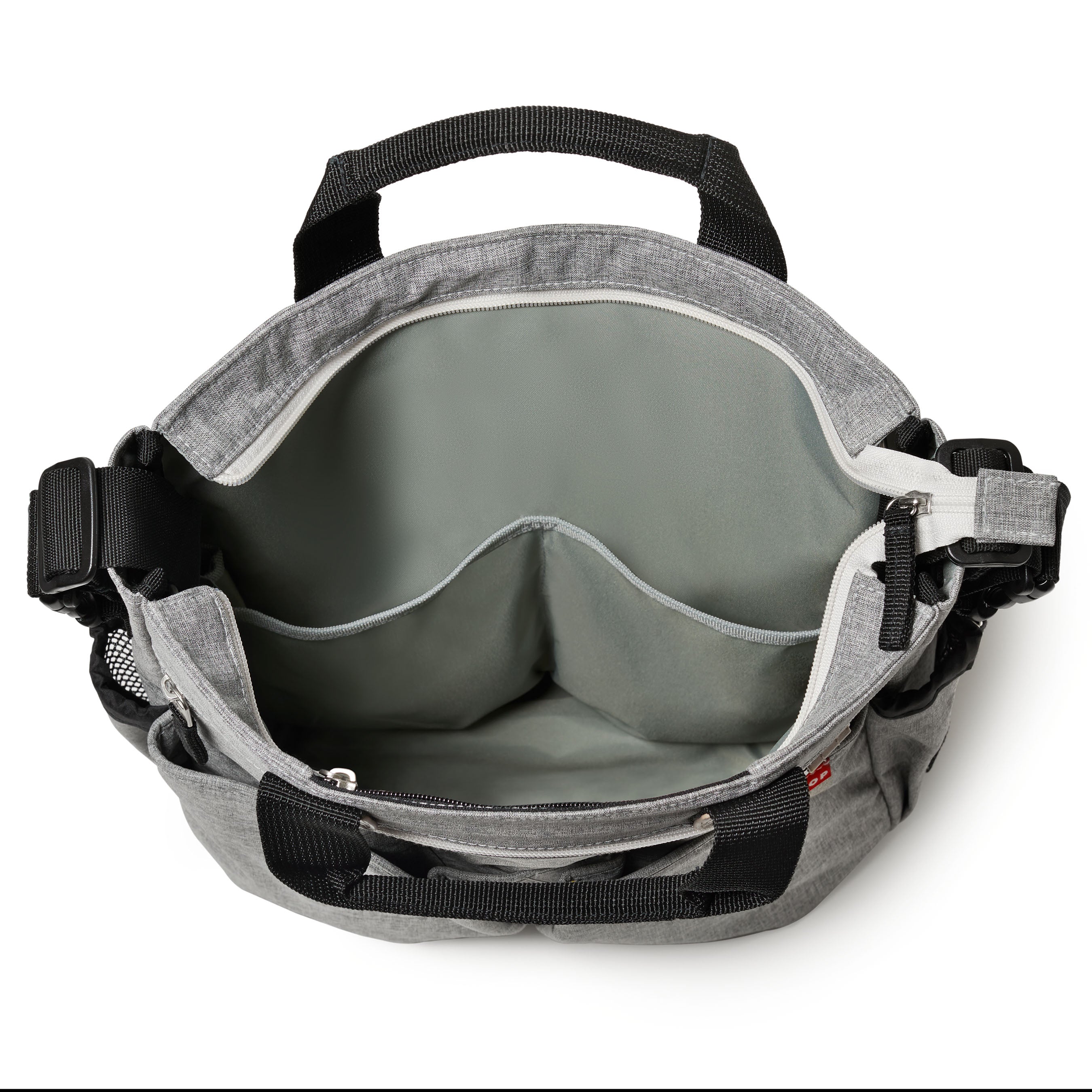 Skip Hop Duo Signature  Diaper Bags- Grey Melange