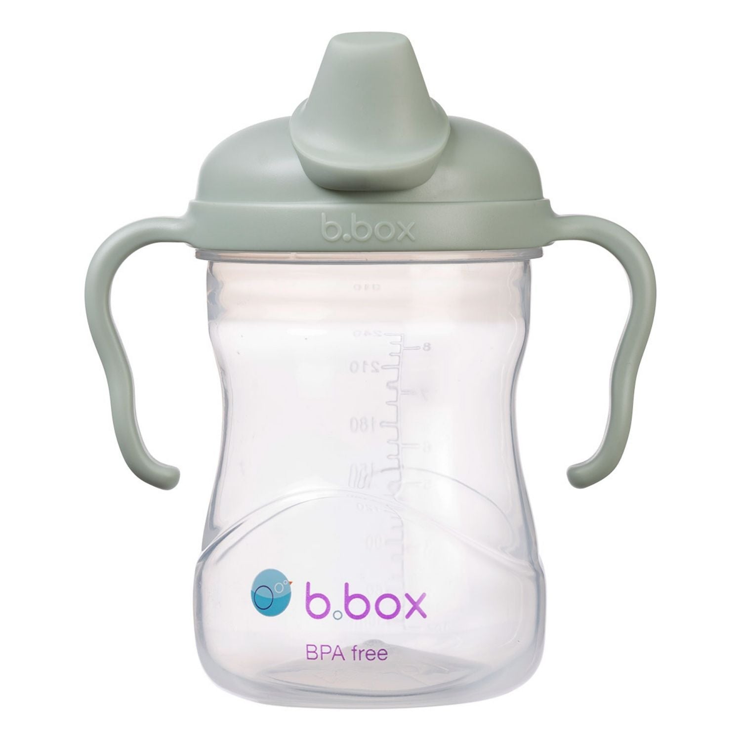 b.box Soft Spout Cup 240ml Sage Green