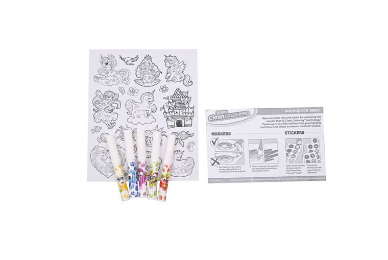 SCENTOS Clean Colouring Markers- Enchanted