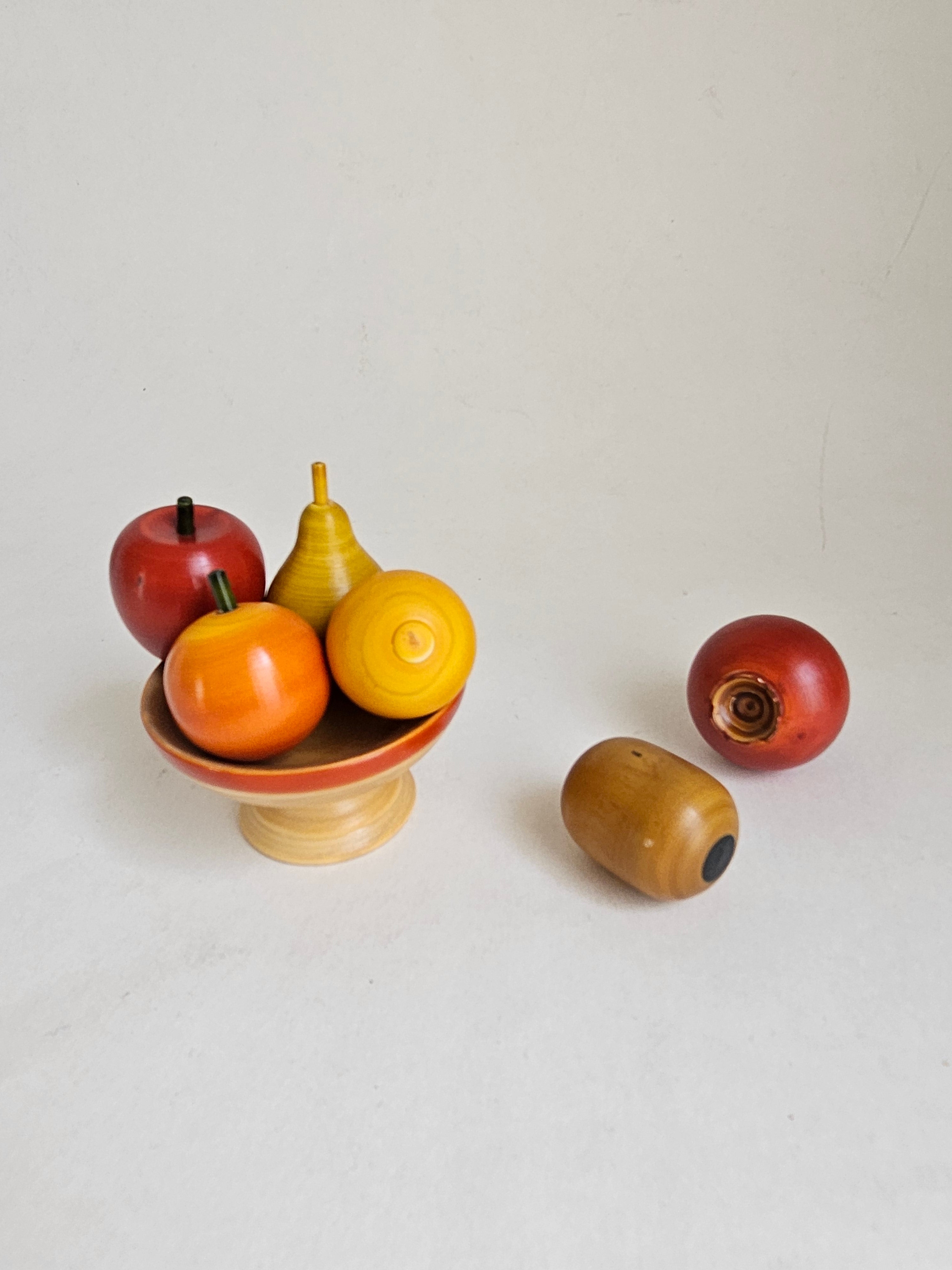 Gulab Tribe Handcrafted Wooden Miniature Fruit Set