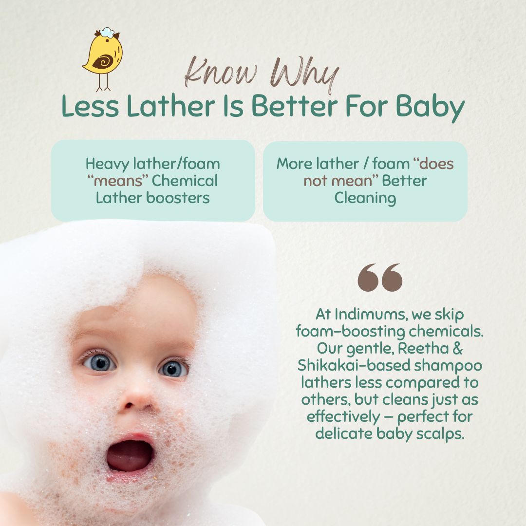 Indimums Baby Skin & Hair Care Combo | 2X 200ML