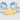SUNNYLIFE Kids Swim Goggles Finn the Fish Aqua Blue