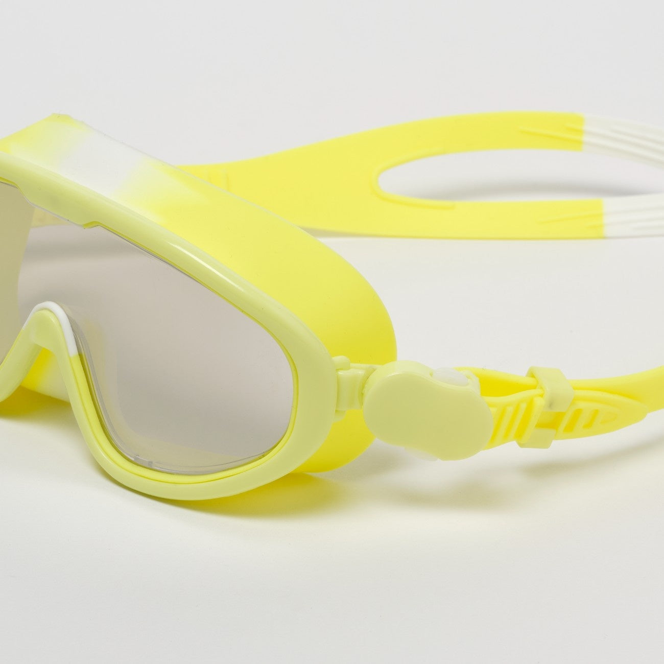SUNNYLIFE Kids Swim Mask Salty the Shark Neon Yellow