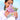 Whimsy Beauty Blossom Beauty Kit (Star Shape) for kids & Teens - Pack of 14