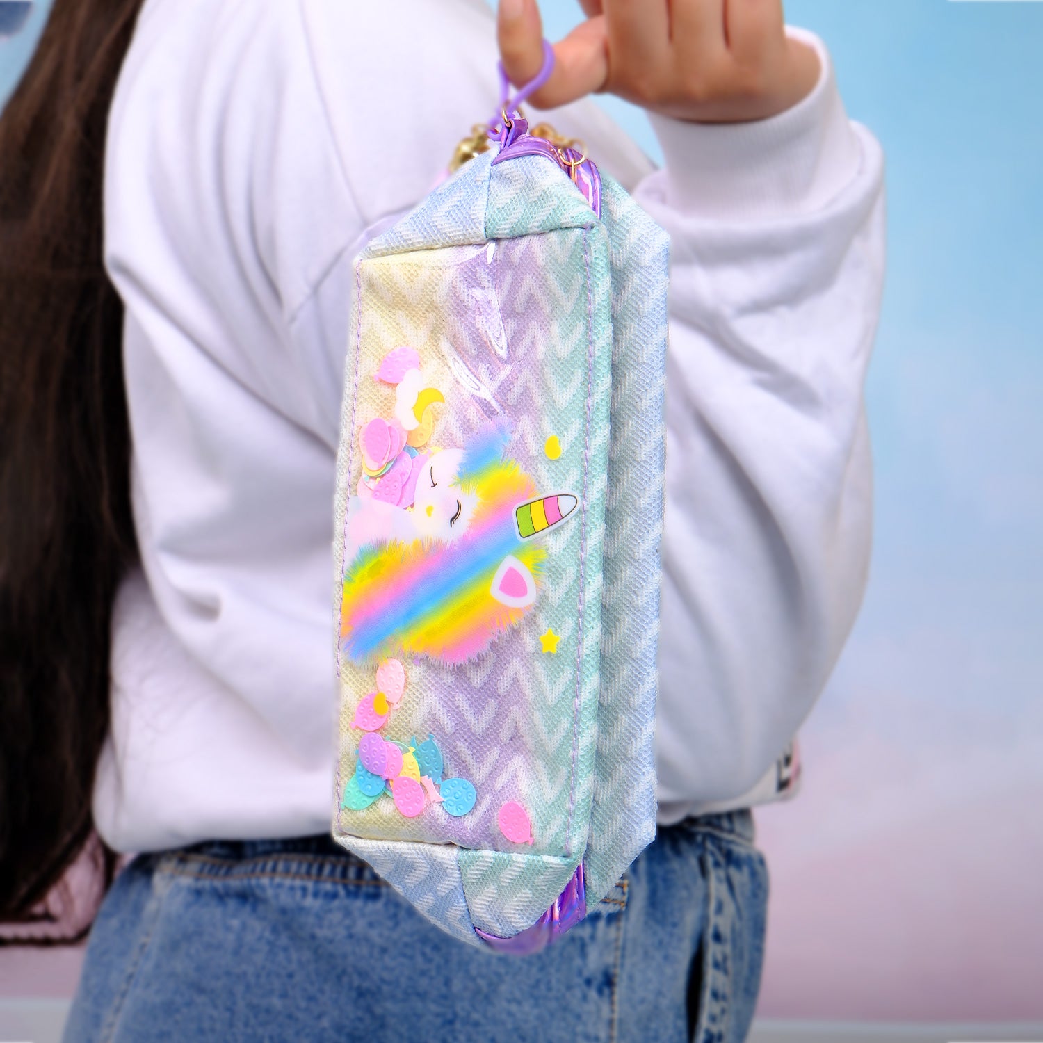 Whimsy Beauty Pouch Beauty Kit (Pouch Shape) for Kids & Teens - Pack of 5