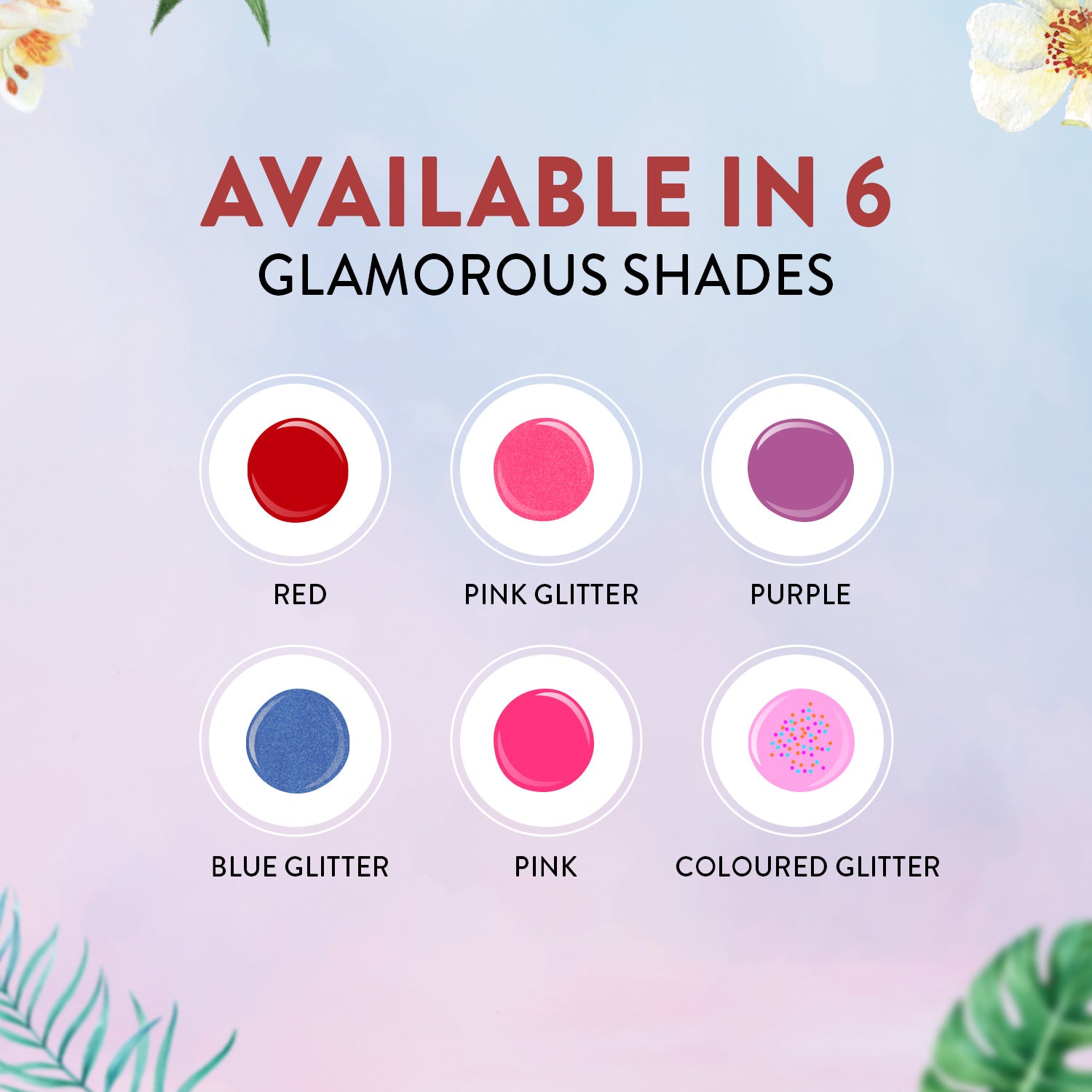 Whimsy Beauty Nail Paint for Girls (Pink)- 6 ml