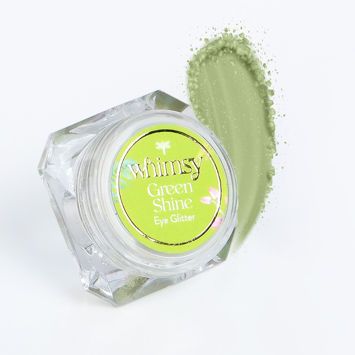 Whimsy Beauty Eye Glitters for Kids & Teens (Green) - 5 g