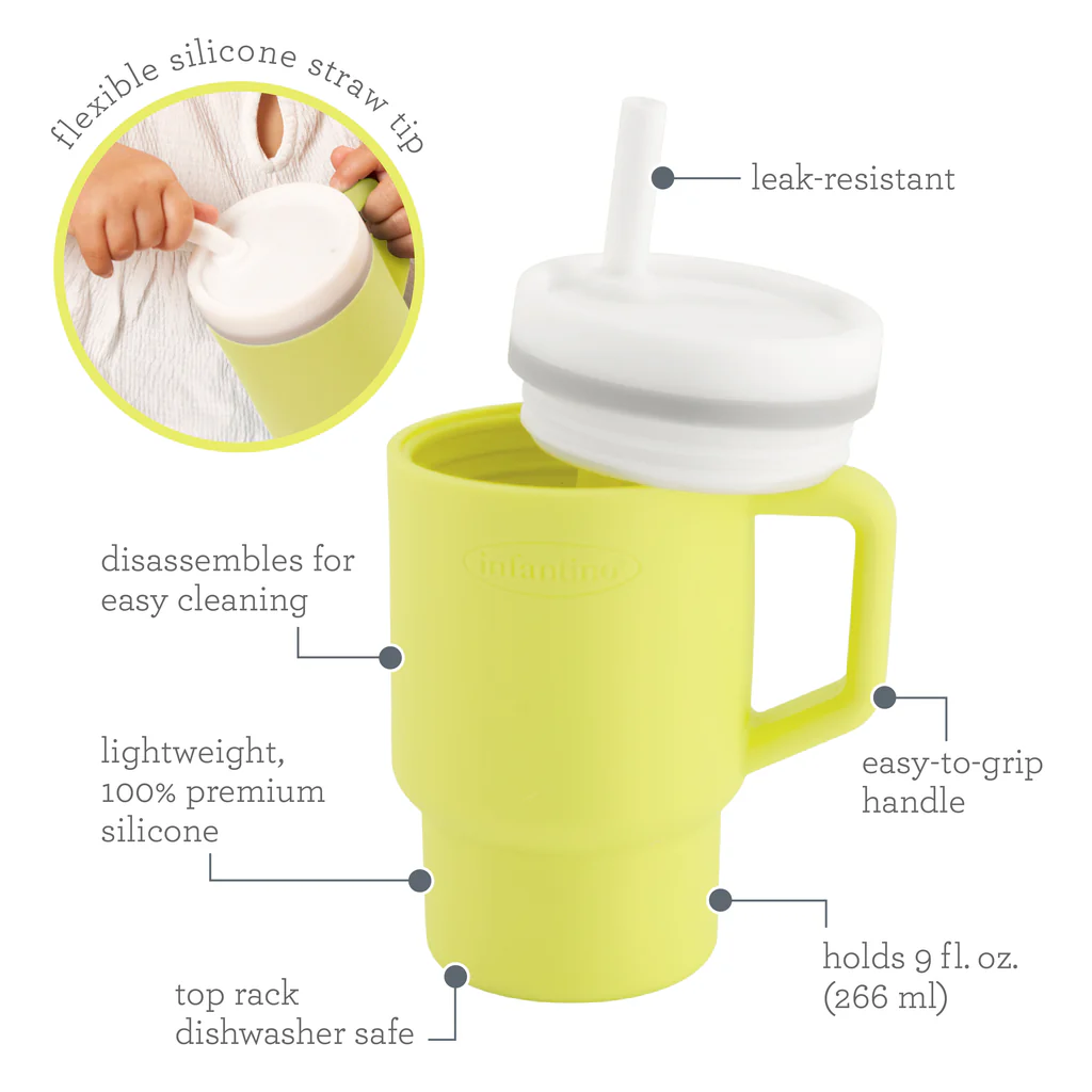 Infantino My 1st Tumbler Sipper Citrus 6M to 48M