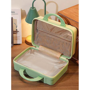 21 Pcs Light Yellow Tiger Newborn Baby Girl/ Boy All Season Wear Gift Hamper With Suitcase - Little Surprise Box21 Pcs Light Yellow Tiger Newborn Baby Girl/ Boy All Season Wear Gift Hamper With Suitcase