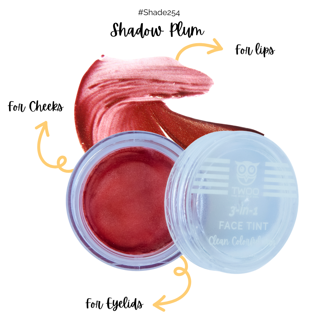 TWOO 3-in-1 Face Tint- Shadow Plum