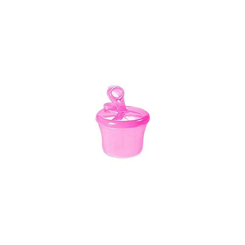 Safe-O-Kid- Portable Milk Powder Food Storage Box for Baby- Pink (Pack of 2)