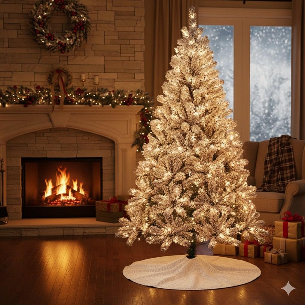 SWEN 4 feet BIANCA christmas tree with frosting